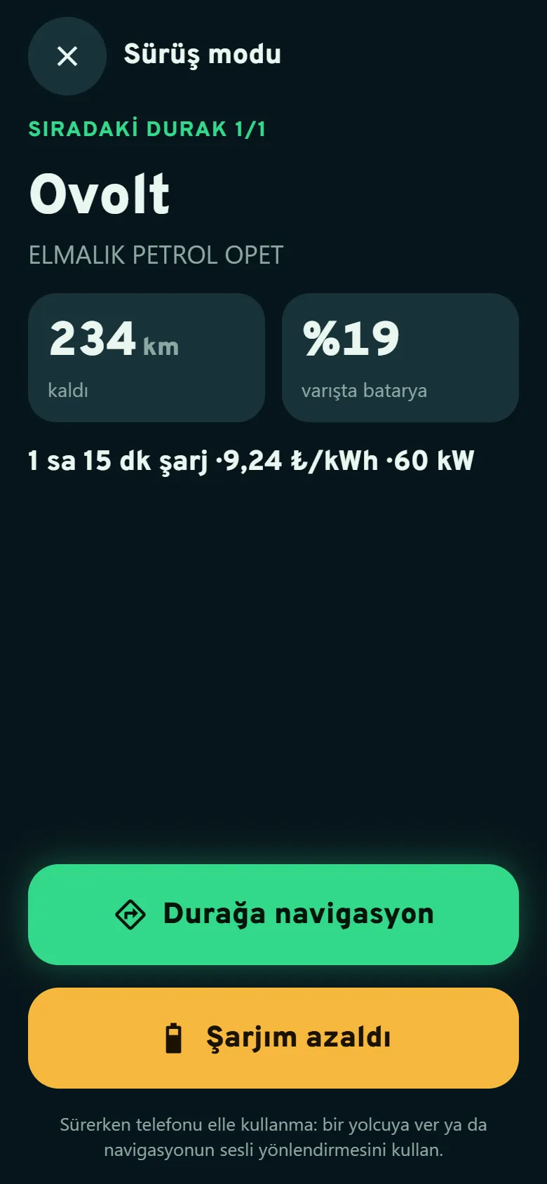 Sürüş modu